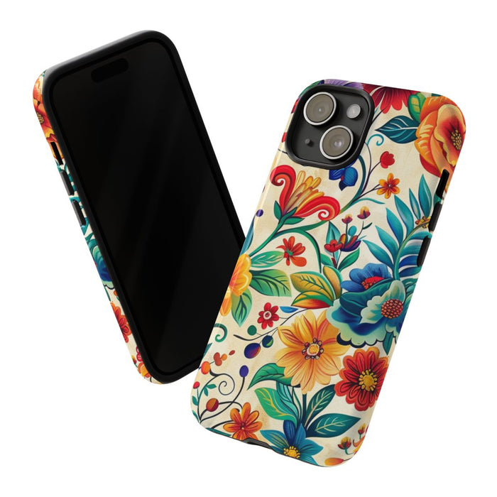 Vrolijk Multicolor Bloemenpatroon