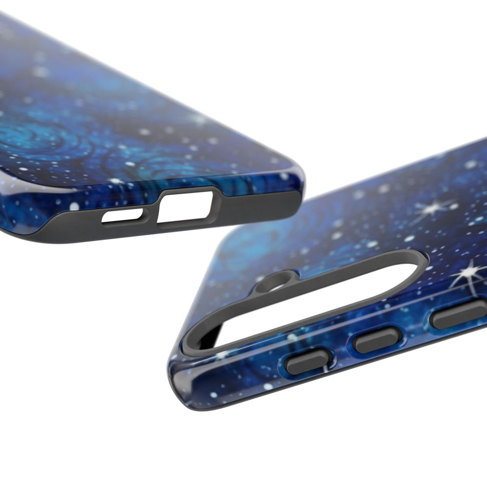 Blauw Sterrenstelsel Patroon