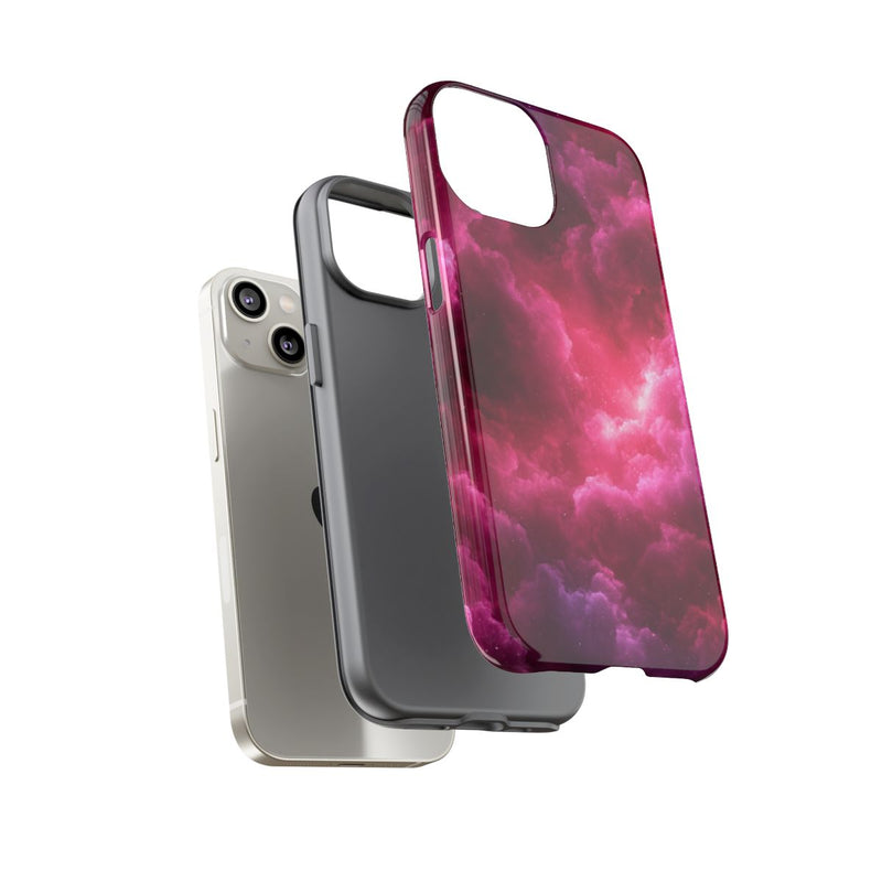 Roze en Bourgondische Nevelwolken