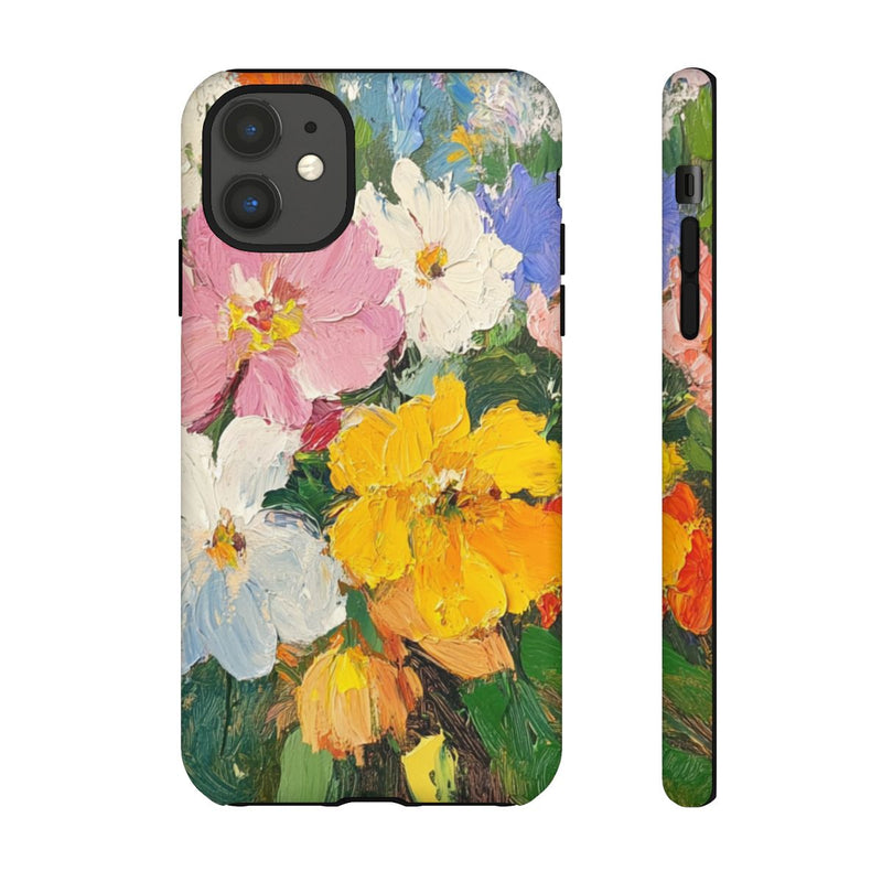 Kleurrijk Bloemenboeket in Olieverf