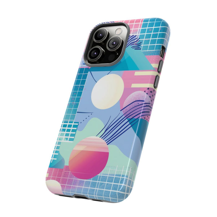Abstract Geometrisch Patroon in Pasteltinten