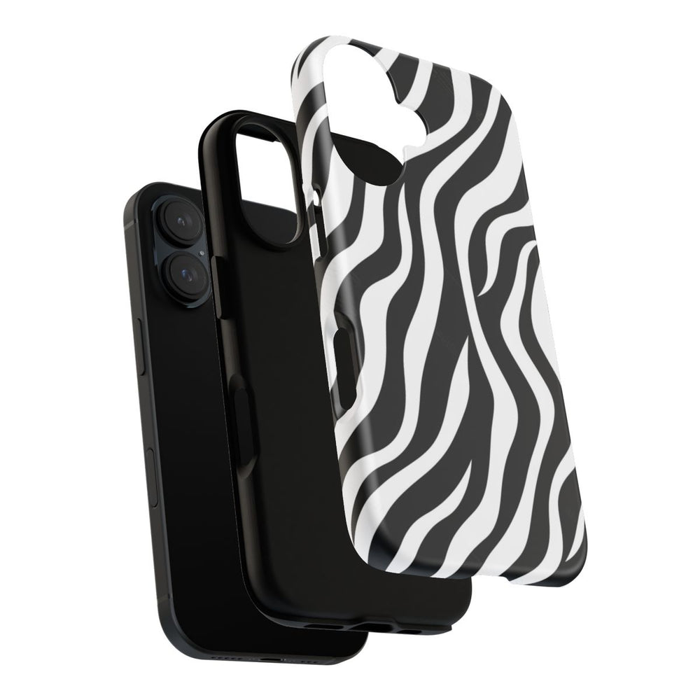 Zwart-Wit Zebra Strepenpatroon