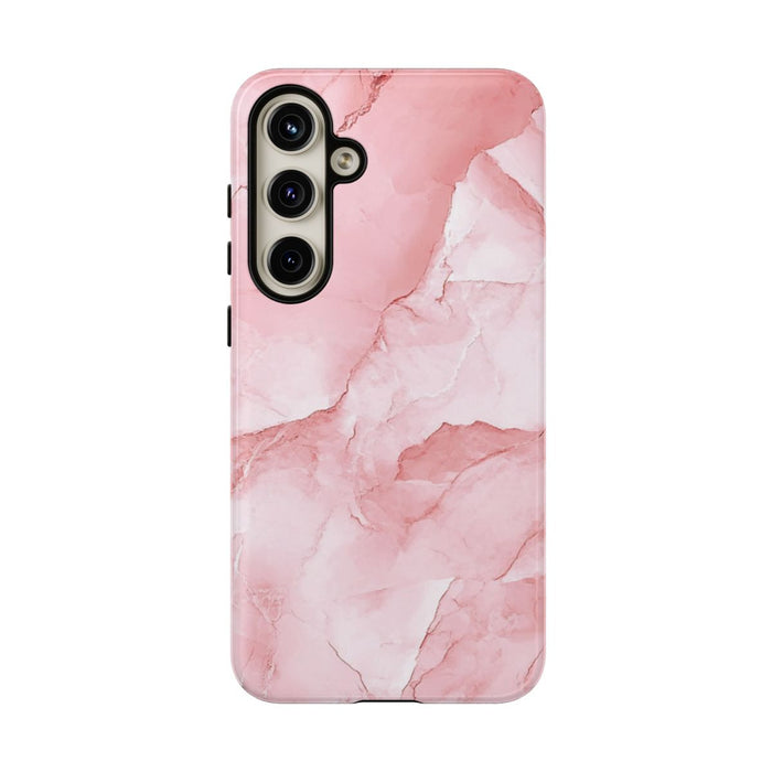Roze Marmerstructuur met Glanzende Afwerking