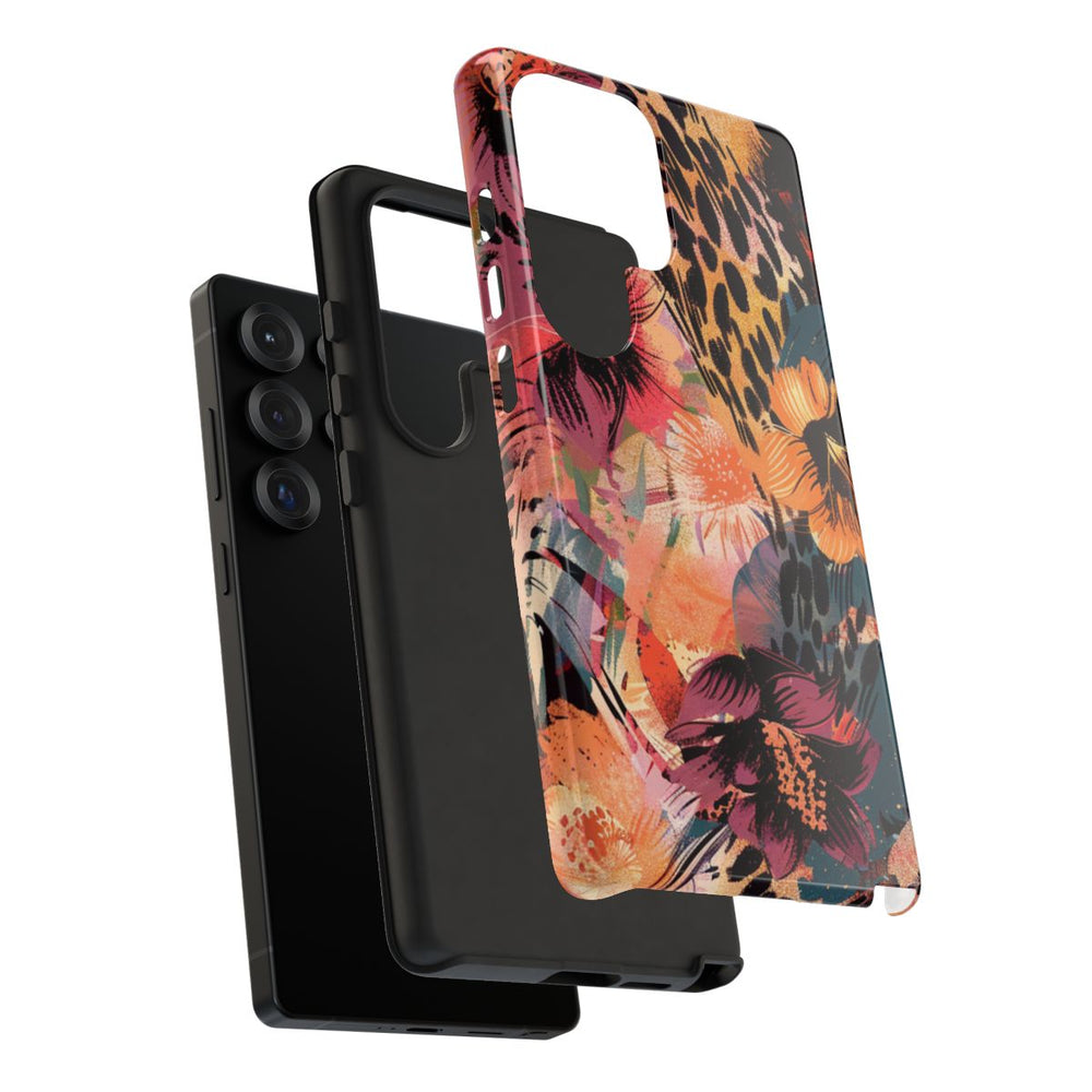 Abstracte Bloemen- en Dierenprint