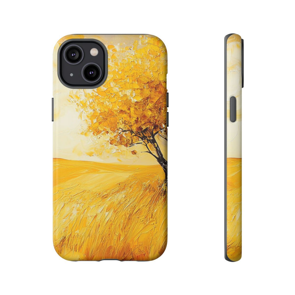 Gouden Herfstboomlandschap