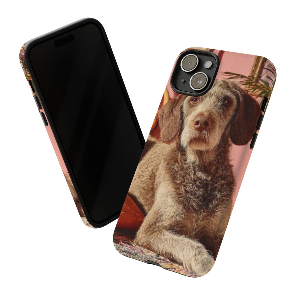 Bruine Hond Ontspant Binnen