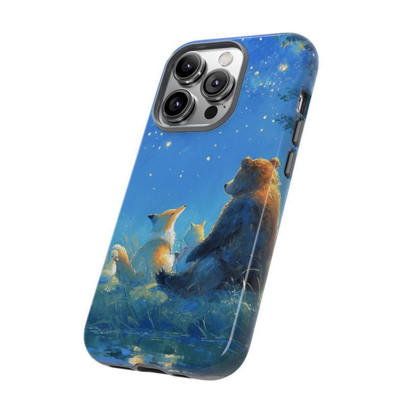 Beer, Vos en Eend Onder Sterrenhemel