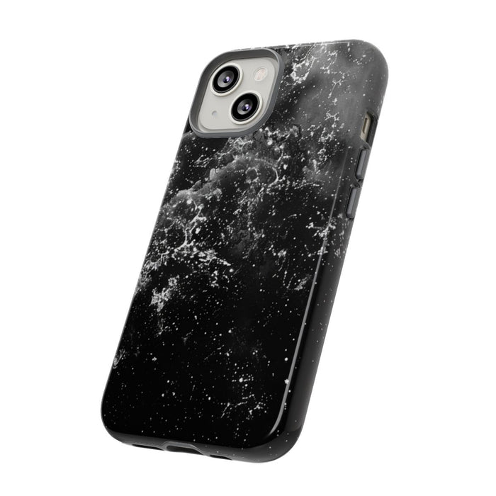 Zwart-Witte Galaxie Textuur