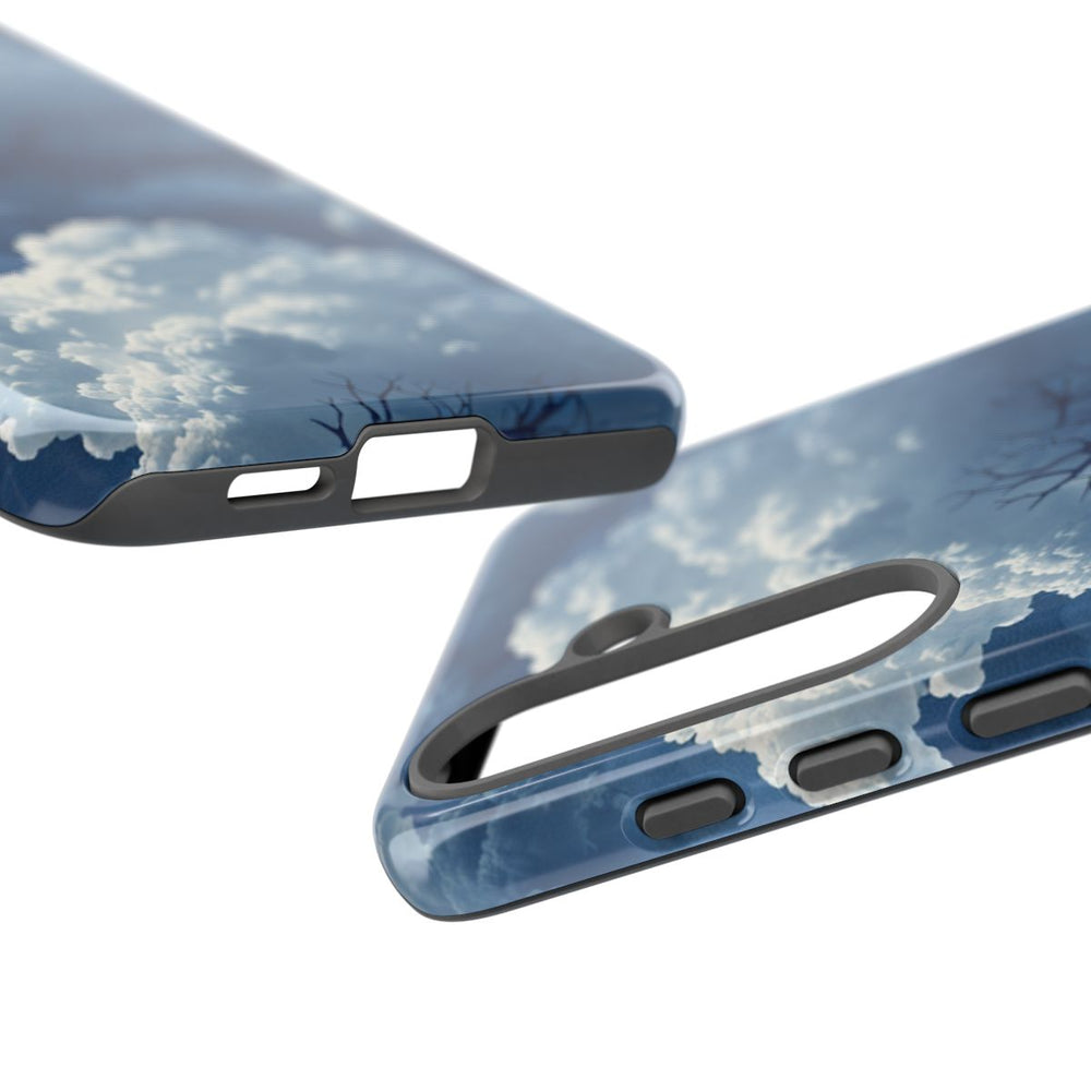 3D Wolken en Boompatroon