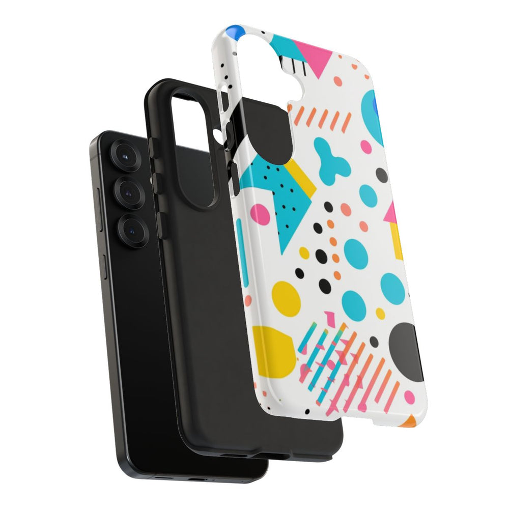 Kleurrijk Memphis Stijl Geometrisch Patroon