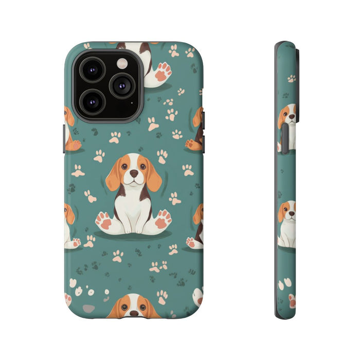 Beagles met Pootafdrukken Patroon