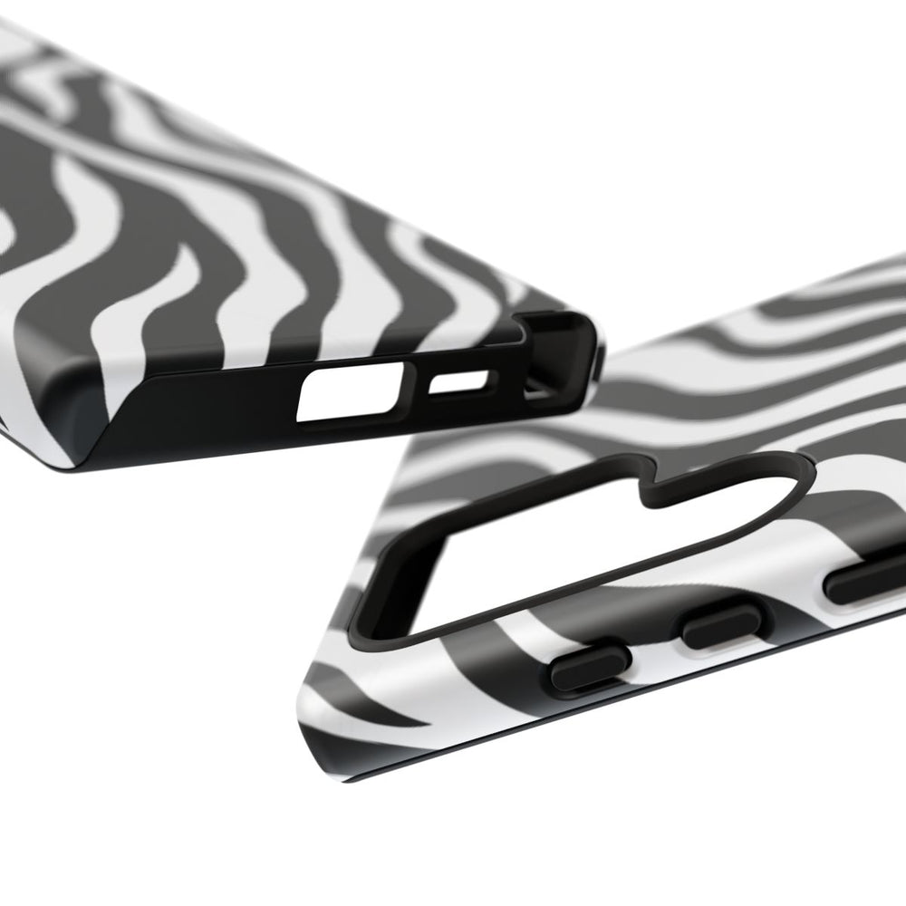 Zwart-Wit Zebra Strepenpatroon