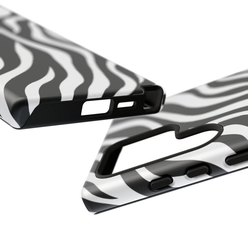 Zwart-Wit Zebra Strepenpatroon