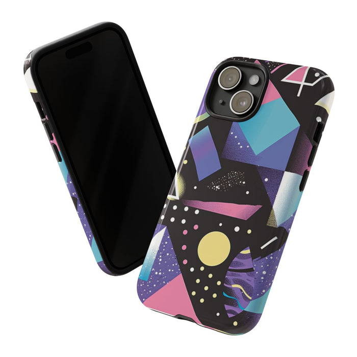 Geometrisch Vaporwave Abstract Patroon