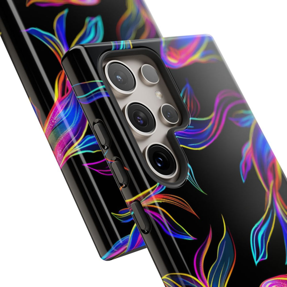 Neonkleurige Vissenpatroon