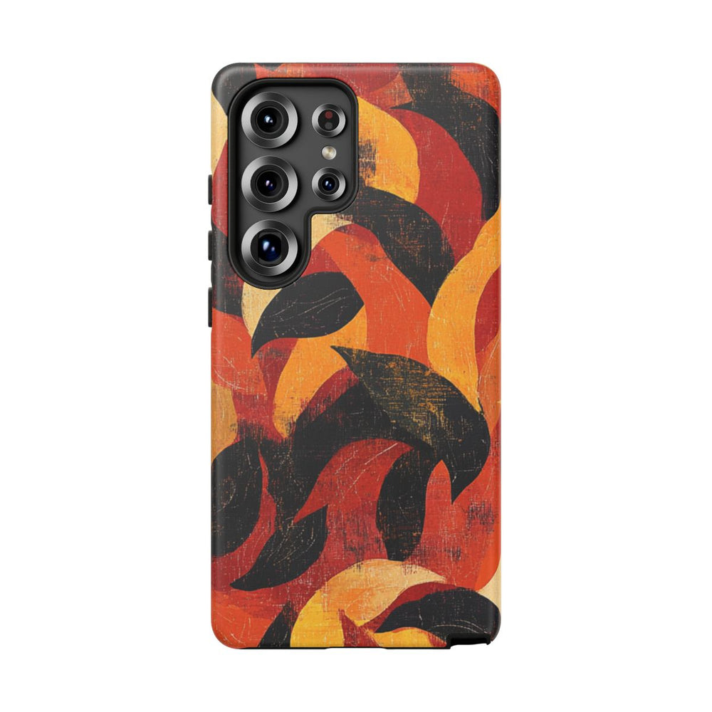 Abstract Herfstbladeren Patroon