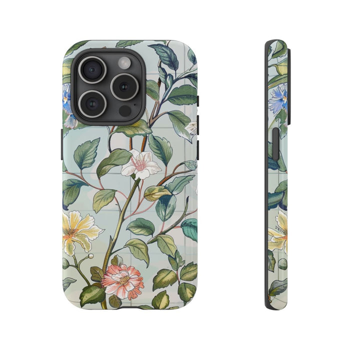 Vintage Bloemenpatroon met Vlinders