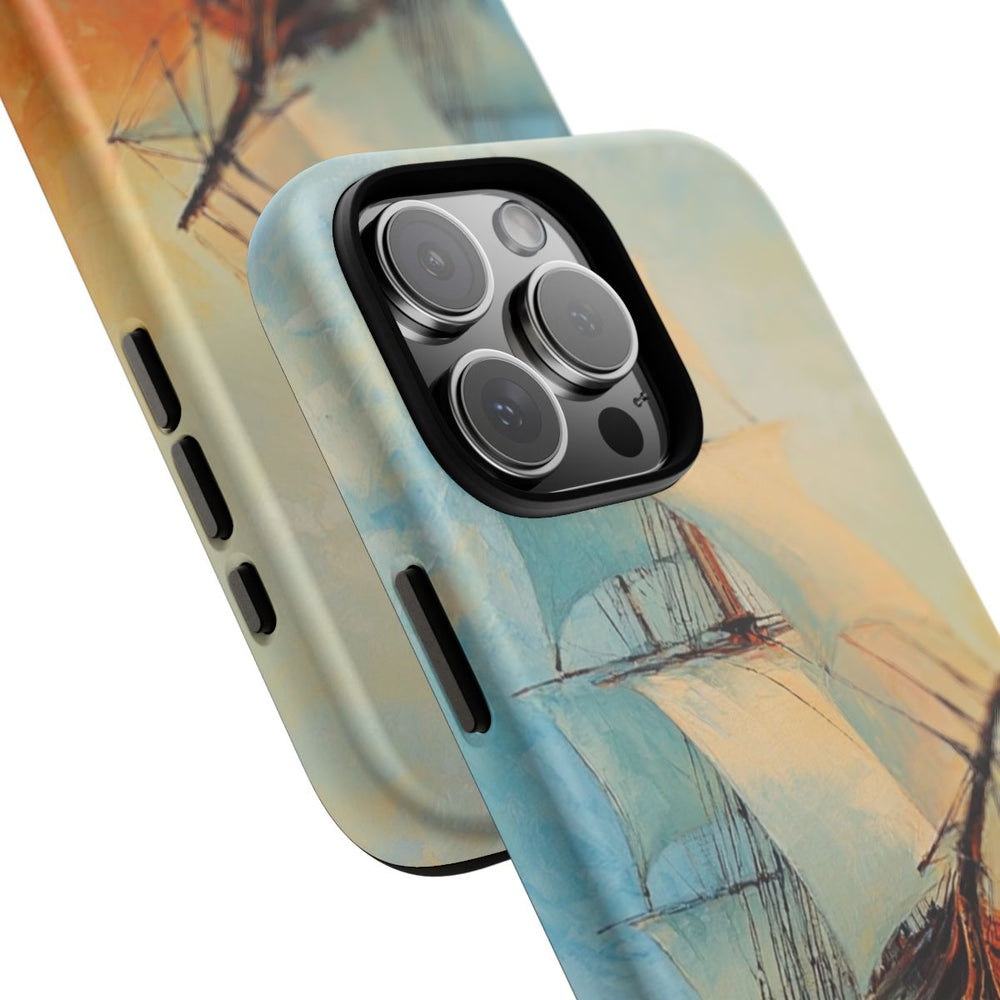 Zeilschip op Zee Olieverfschilderij