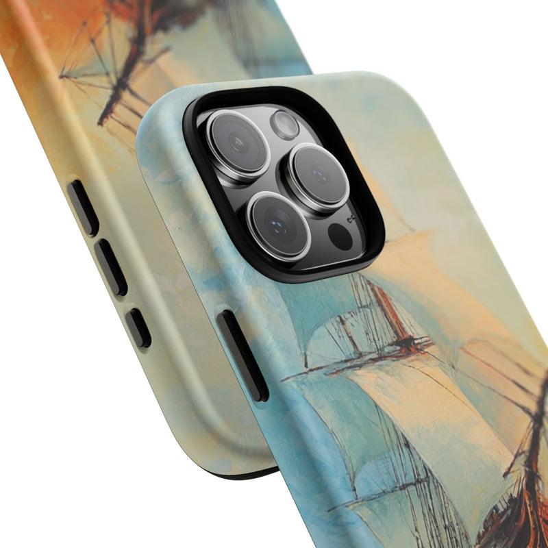 Zeilschip op Zee Olieverfschilderij