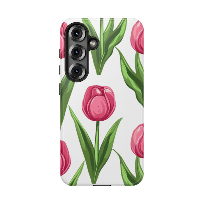 Roze Tulp Bloemenpatroon