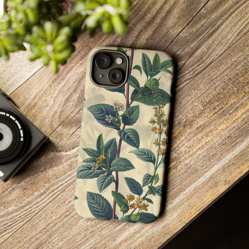 Vintage Botanisch Kruidenpatroon