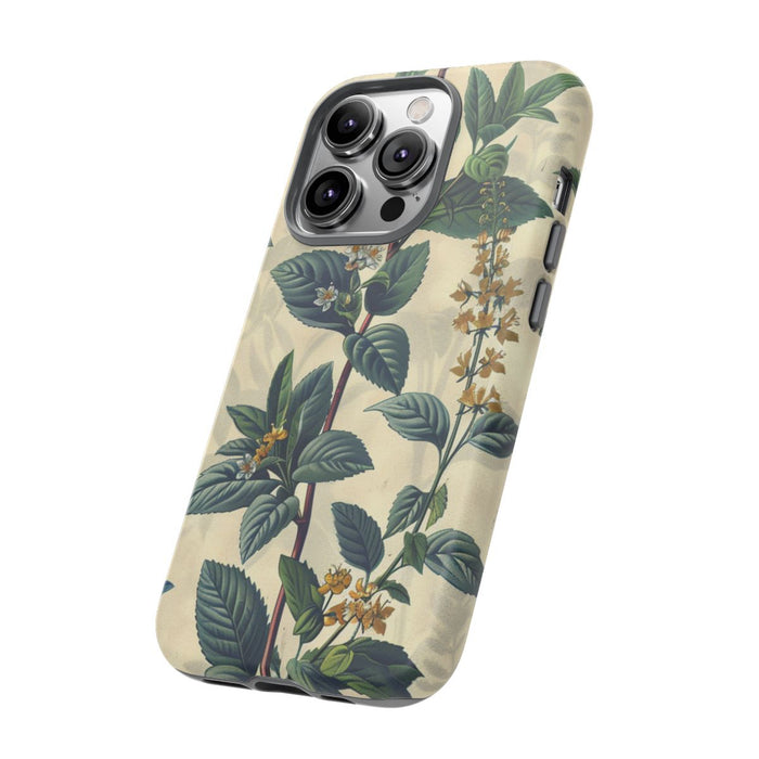 Vintage Botanisch Kruidenpatroon