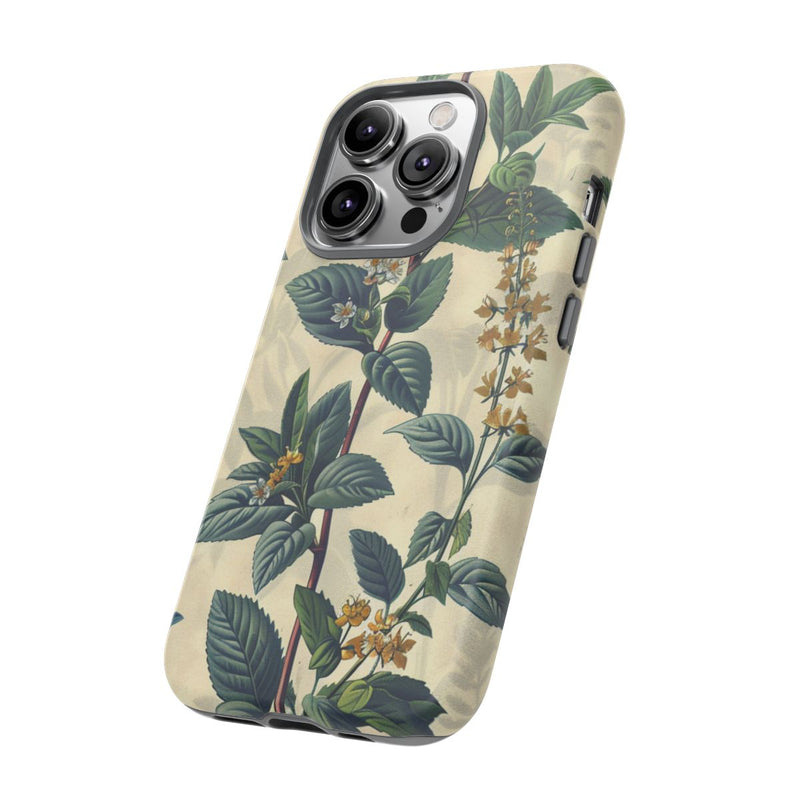 Vintage Botanisch Kruidenpatroon