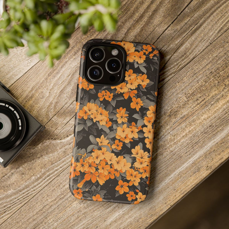 Bloeiende Oranje Trompetbloemen