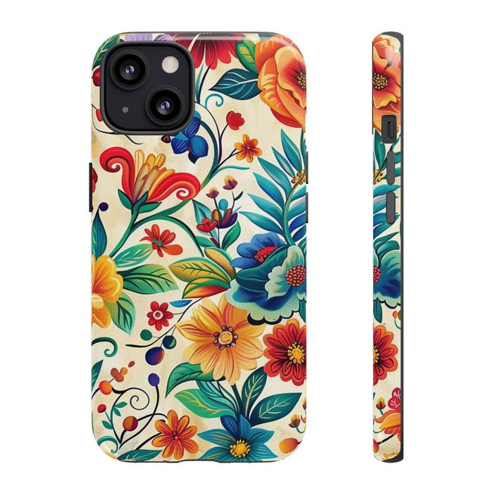 Vrolijk Multicolor Bloemenpatroon