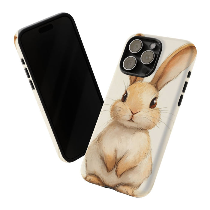 Schattige Beige Konijnen Illustratie