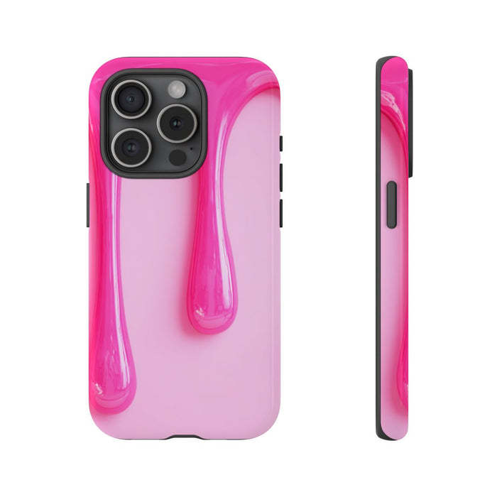 Glanzend Roze Druipend Vloeistofontwerp