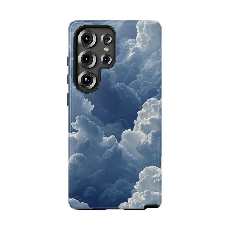 3D Blauw Wolkenpatroon