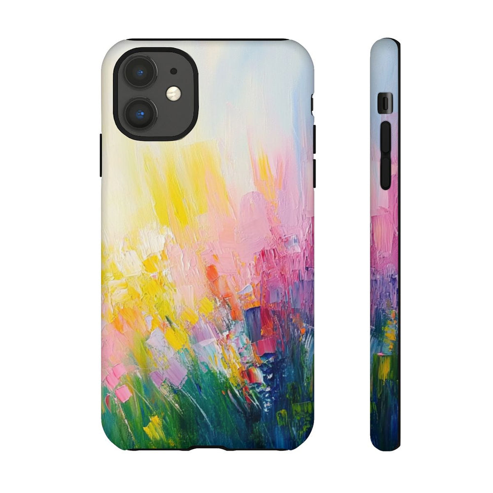 Abstracte Kleurrijke Penseelstreken