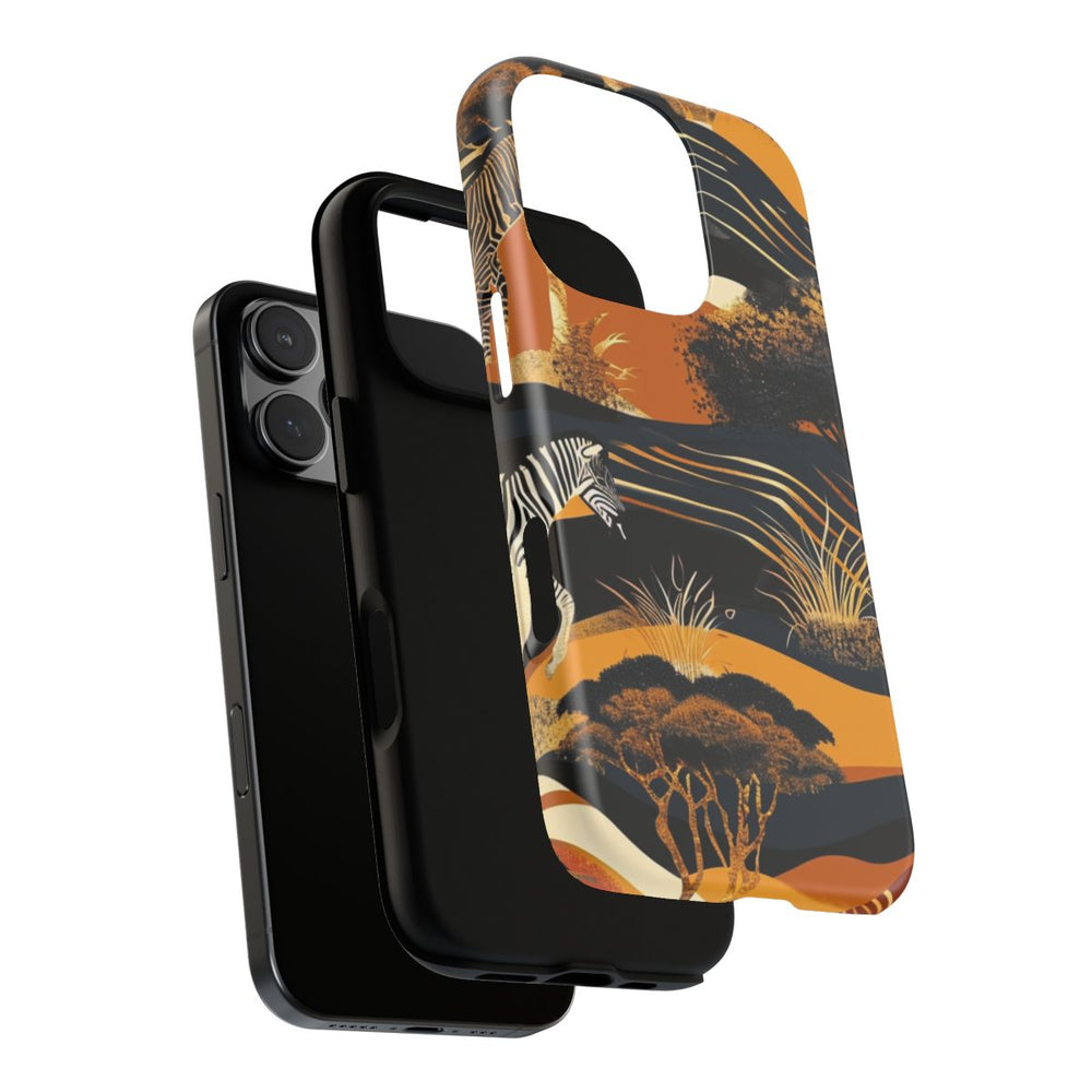 Abstract Afrikaans Savanne Zebra Patroon