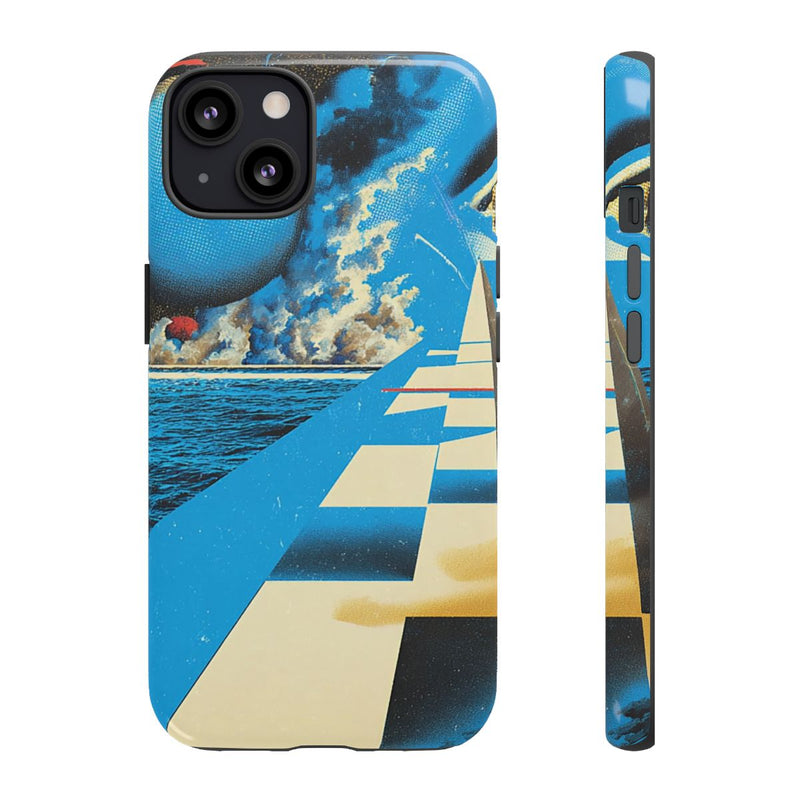 Surrealistische Geometrische Oceaanscène