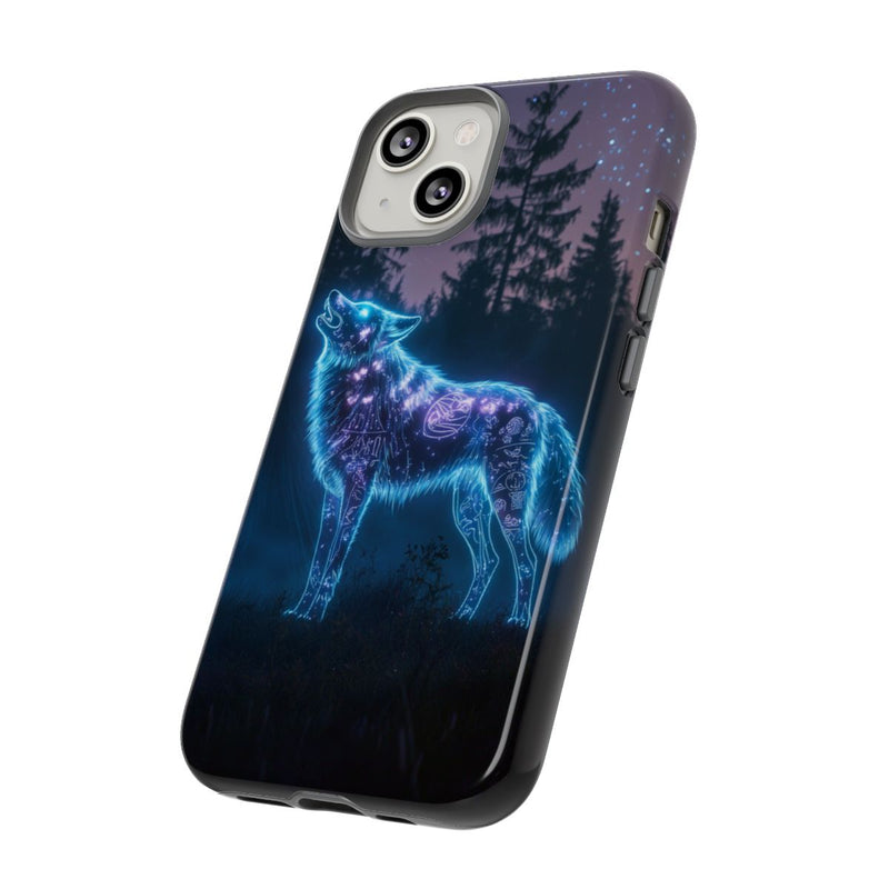 Gloeiende Wolf met Oeroude Symbolen