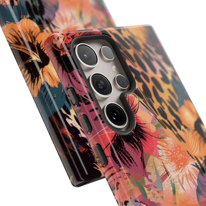 Abstracte Bloemen- en Dierenprint