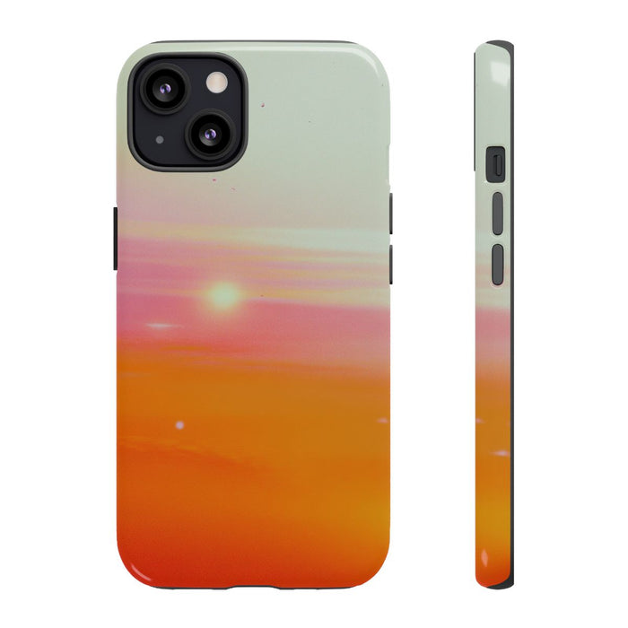 Abstracte Zonsondergang Kleuroverloop