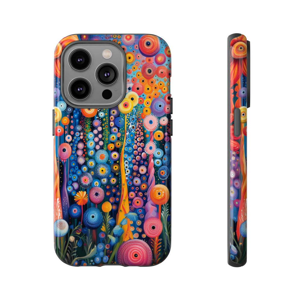 Levendig Abstract Bloemenpatroon