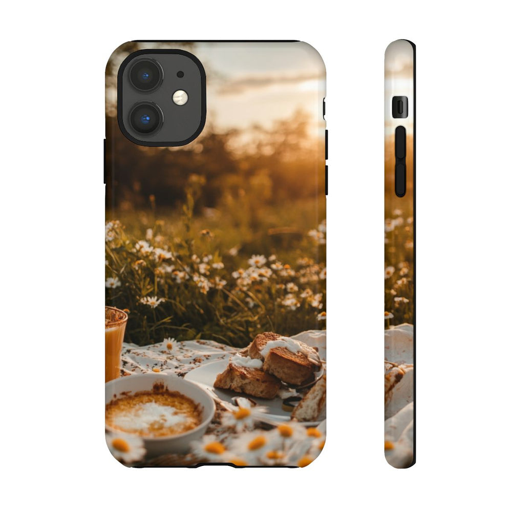 Zonnig Madeliefjesveld Ontbijtscène