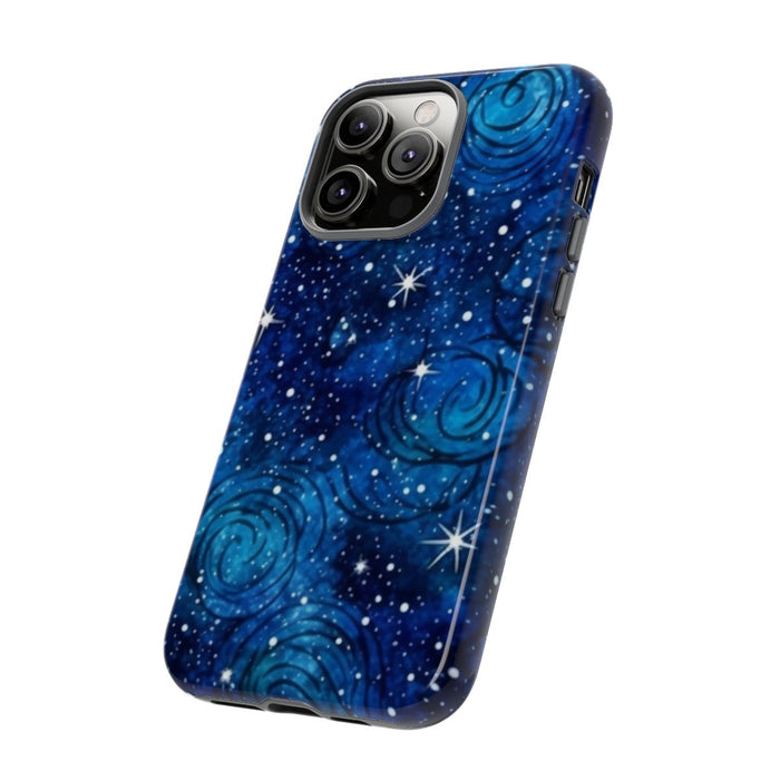 Blauw Sterrenstelsel Patroon