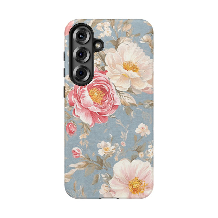 Romantisch Roze-Wit Bloemenpatroon
