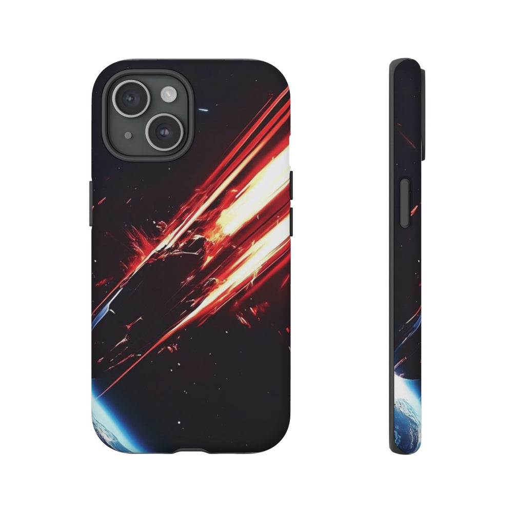 Vurige Meteoor Richting Aarde