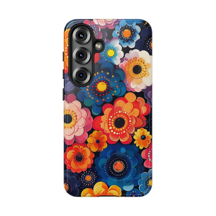 Levendig Abstract Bloemenpatroon