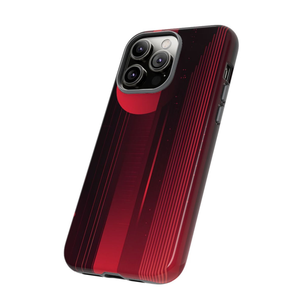 Abstract Rood Geometrisch Ontwerp