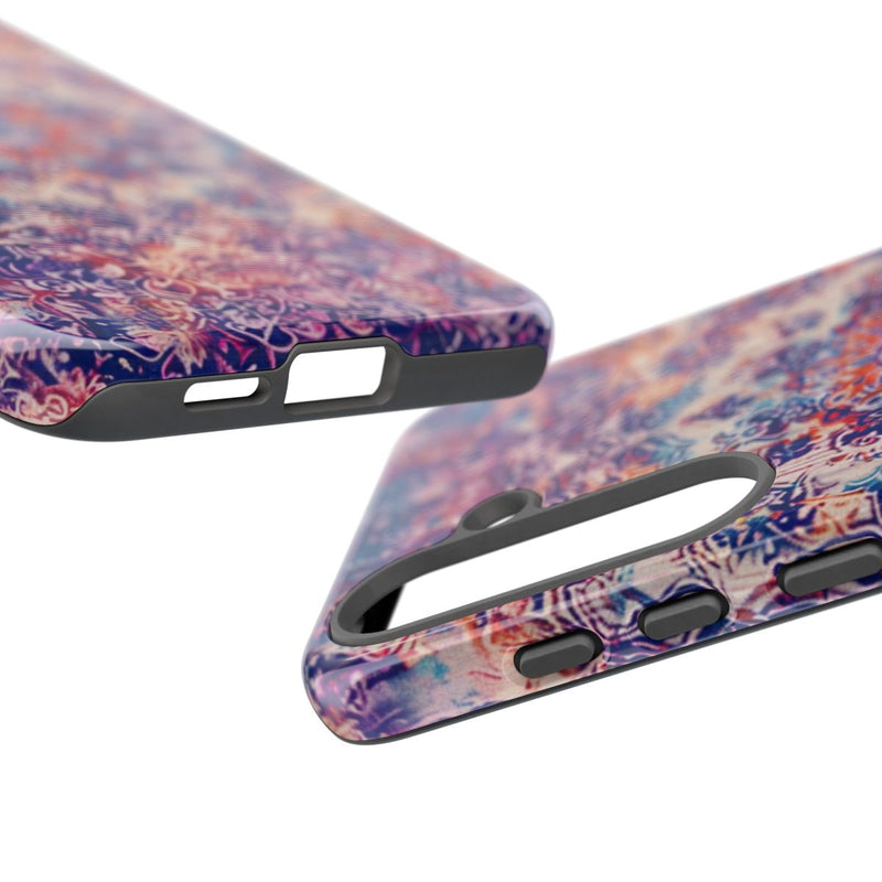 Gedetailleerd Psychedelisch Oosters Tapijtpatroon