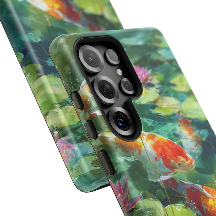 Kleurrijke Koi en Waterlelies
