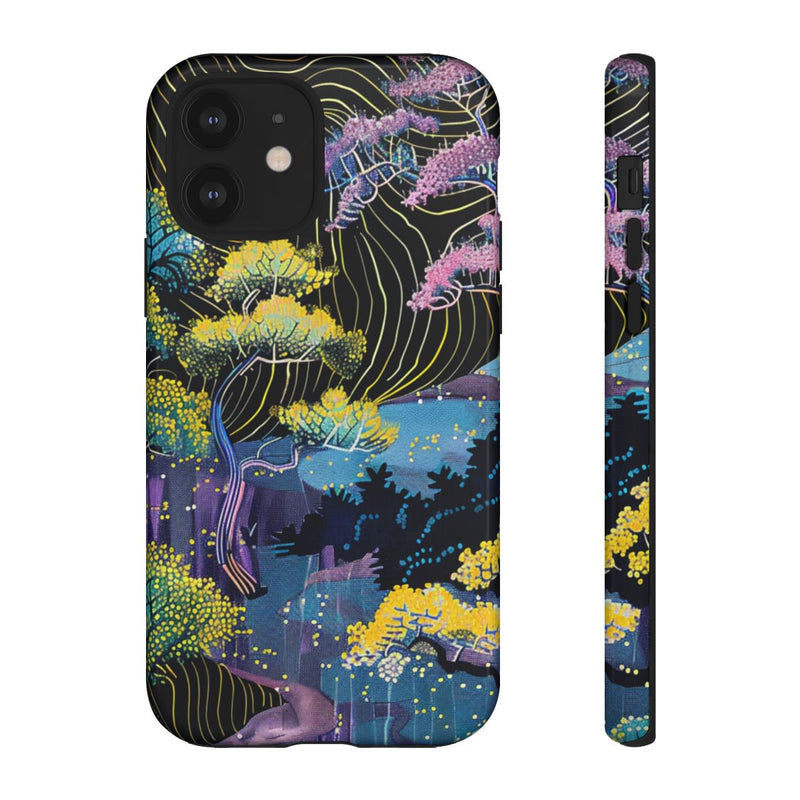 Kleurrijk Abstract Boomlandschap