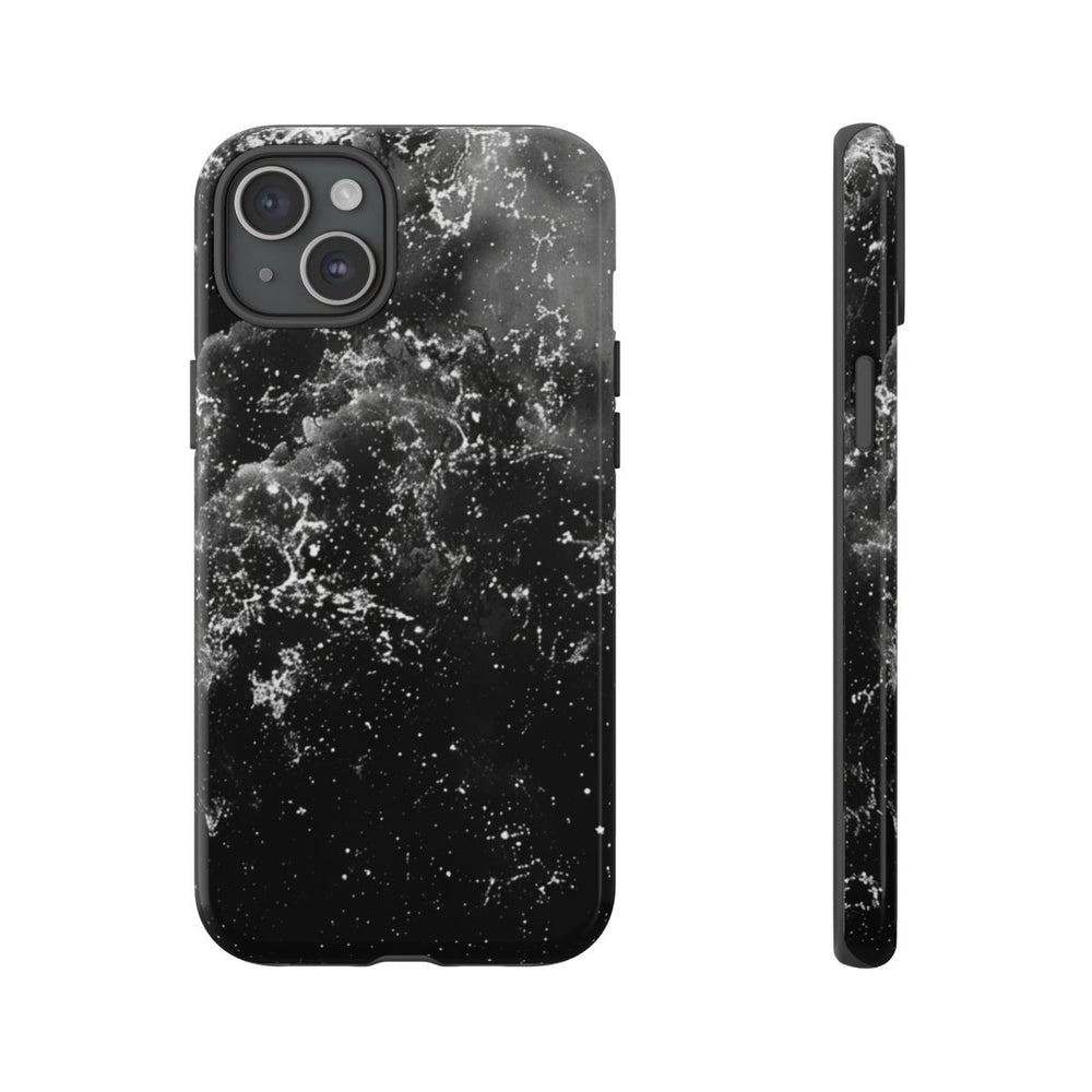 Zwart-Witte Galaxie Textuur