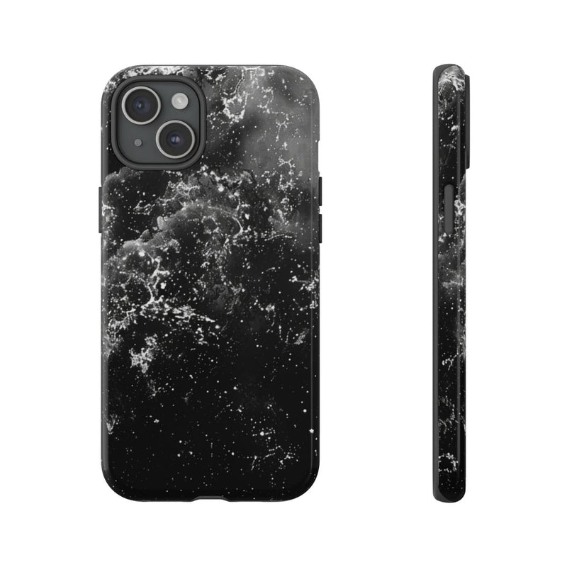 Zwart-Witte Galaxie Textuur
